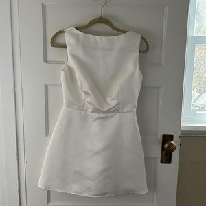 Reformation Zenni Dress in Ivory